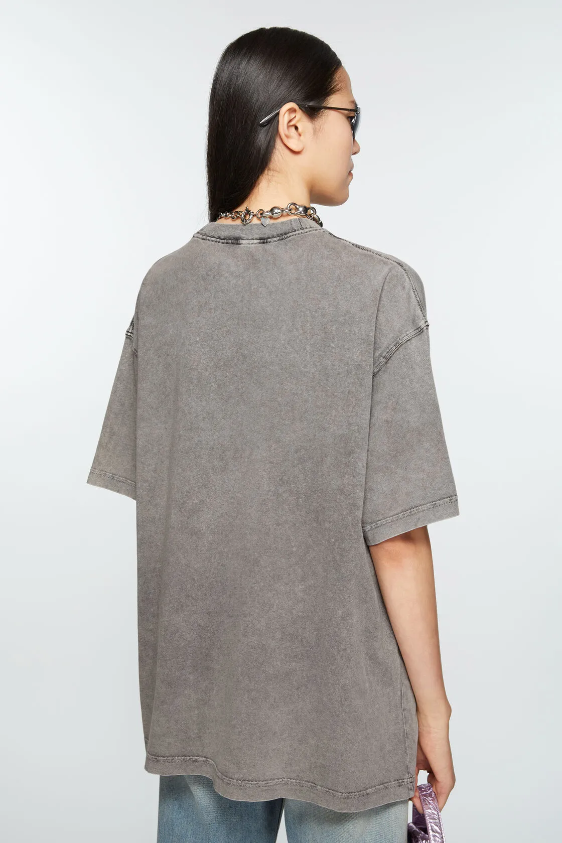 ACNE STUDIOS - Blurred Logo T-shirt