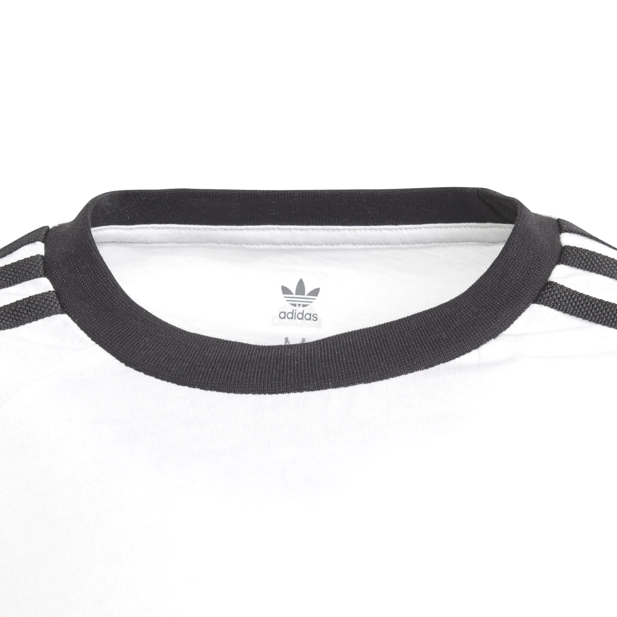 Adidas Originals Junior 3-Stripes California Tee White-Black