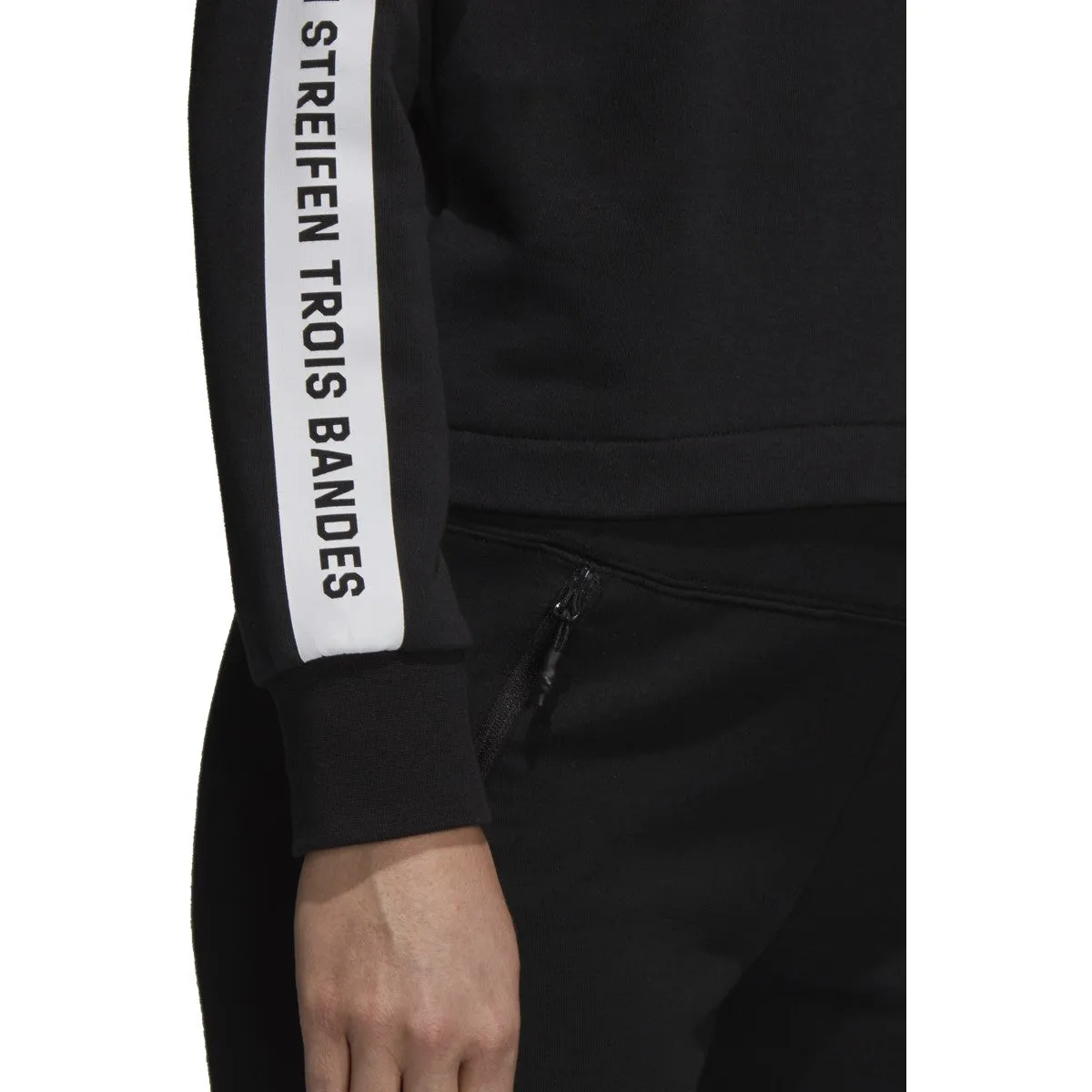 Adidas Originals Women's Sports ID Sweatshirt Black