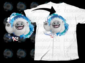 Adorable Abominable and Everest Cartoon T-Shirts