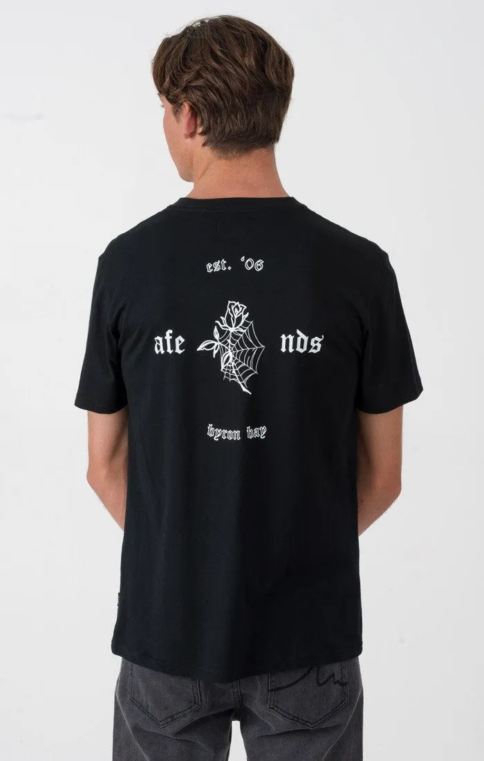 Afends Mens Webs - Standard Fit Tee