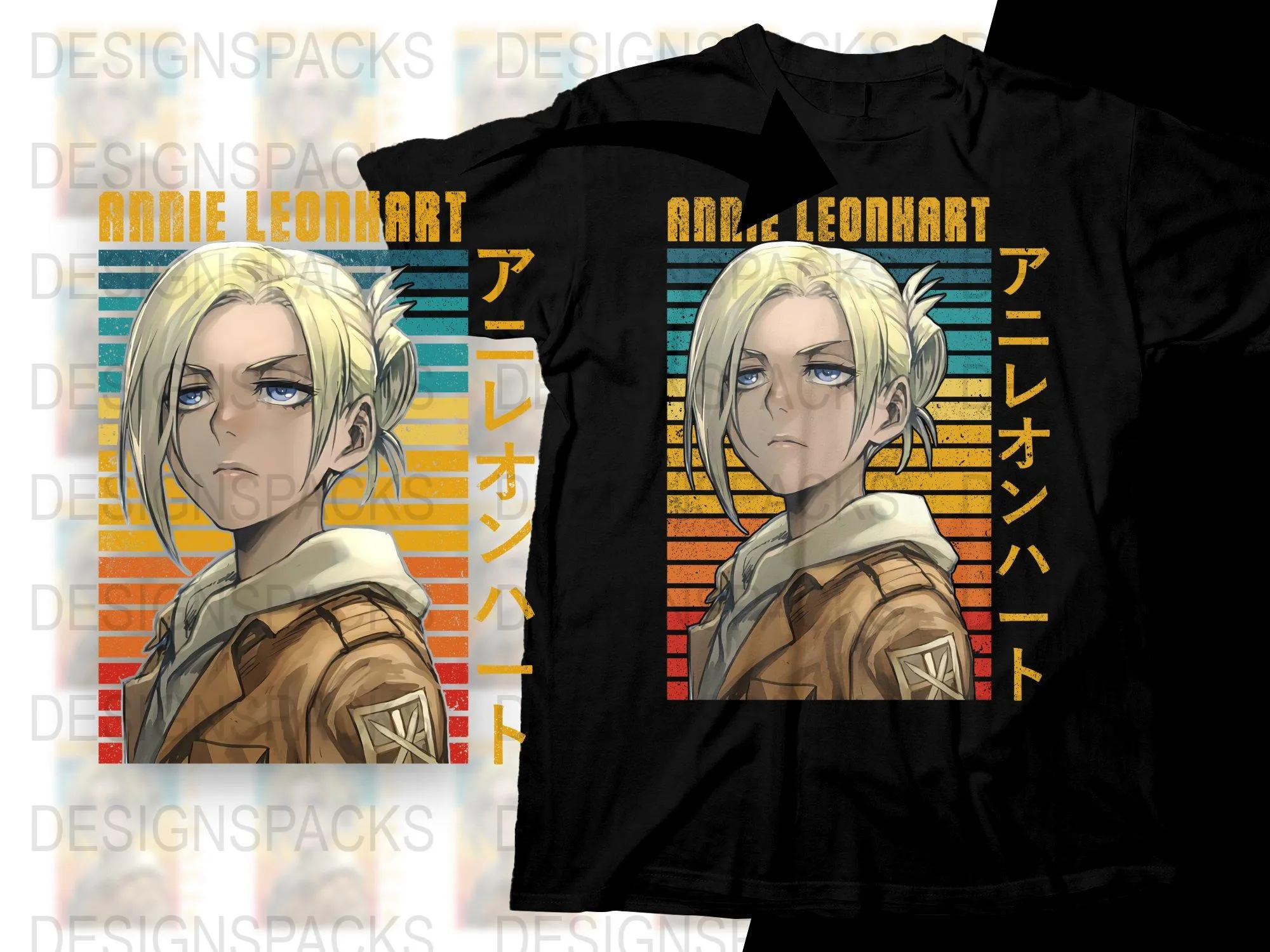 Annie Leonhart Retro Vintage Design Png Digital Download