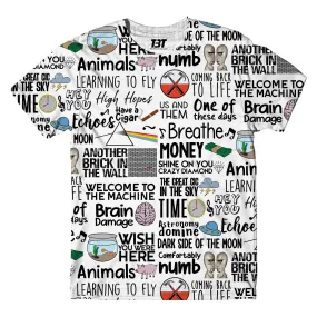 AOP T-shirt - The Dark Side Of Doodle