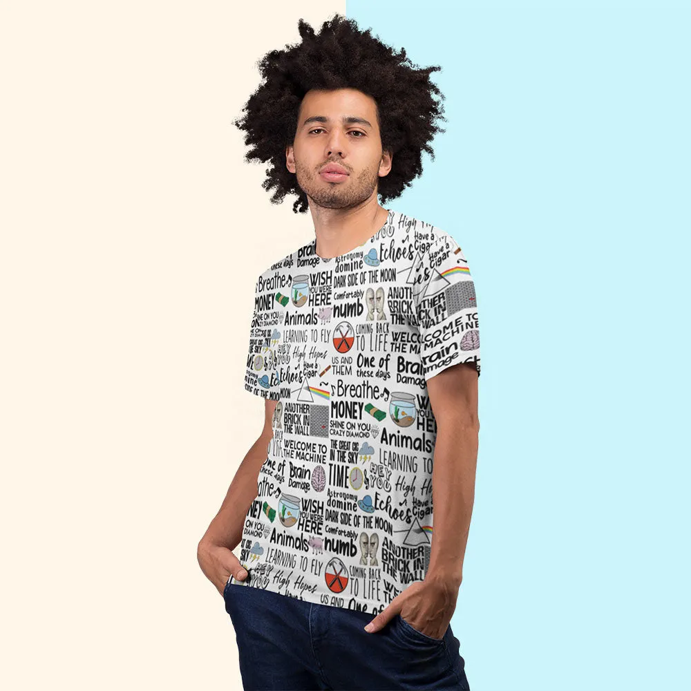 AOP T-shirt - The Dark Side Of Doodle
