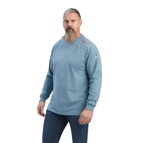 Ariat Men's Flame Resistant "Born For This" Blue T-Shirt