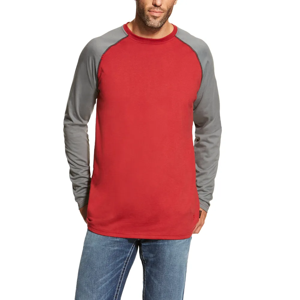 Ariat Mens FR Baseball Work T-Shirt - 10019028