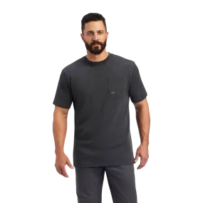 Ariat Men's Rebar "Strong Dog Tags" Black T-Shirt