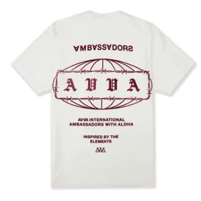 Avva Barbed Globe S/S T-shirt - White