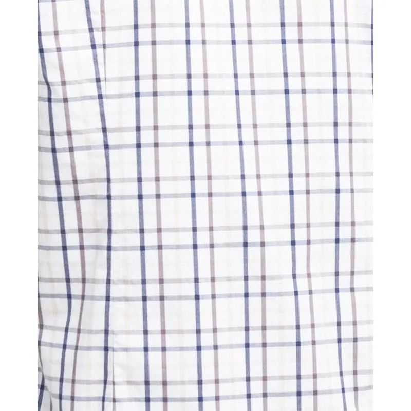 Barbour Eldon Tailored Fit Mens Shirt - Dark Thistle