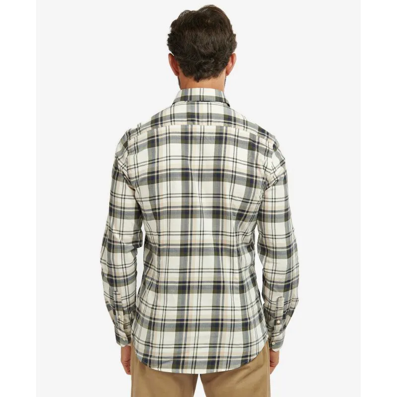 Barbour Falstone Tailored Fit Mens Shirt - Stone