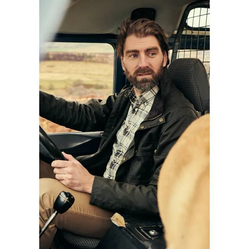 Barbour Falstone Tailored Fit Mens Shirt - Stone