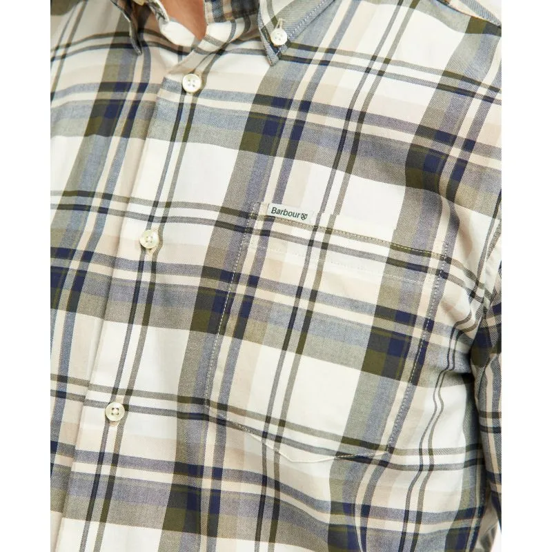 Barbour Falstone Tailored Fit Mens Shirt - Stone