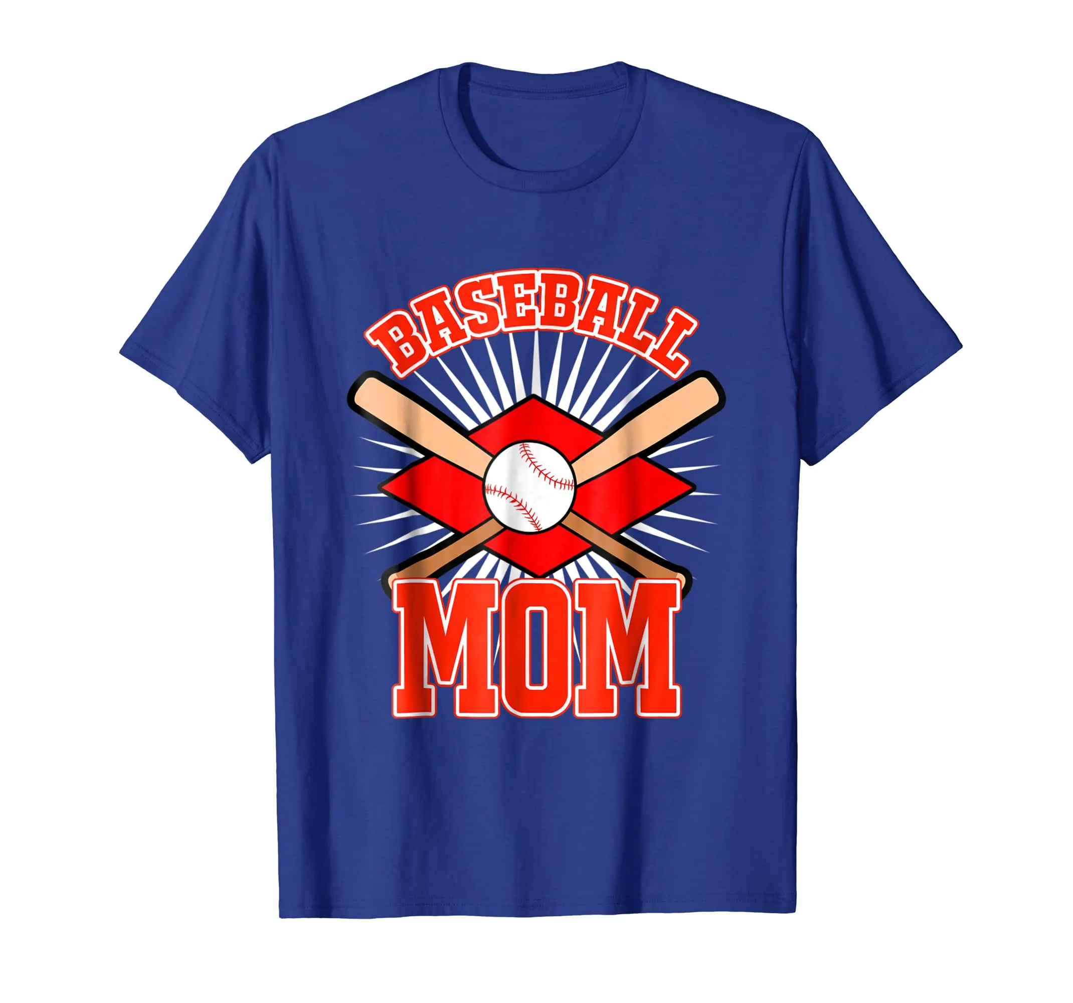 Baseball Mom Funny Mother Sport Softball Kids League T Shirt