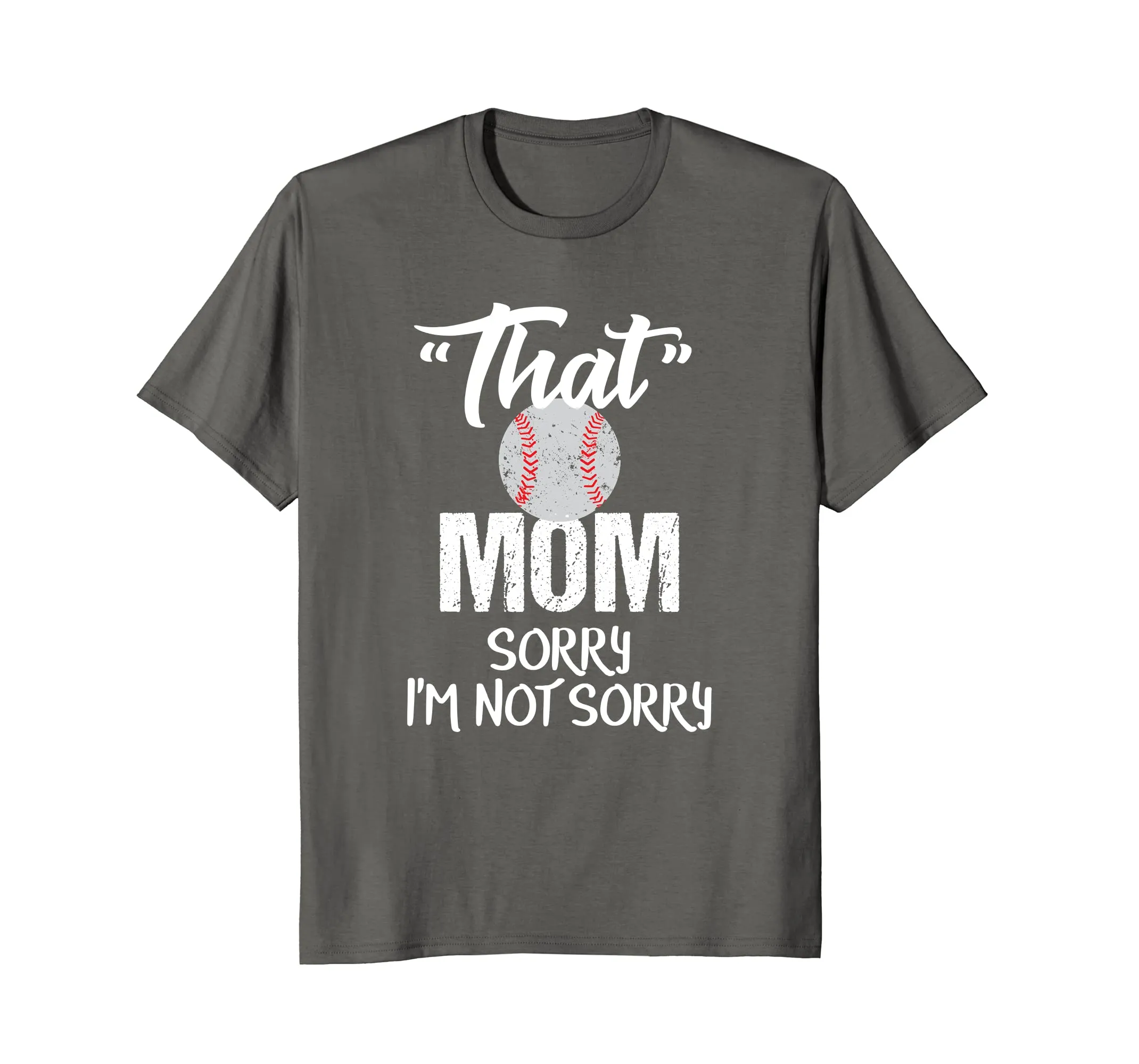 Baseball Team Mom Funny Mother's Day Gift Tshirt for Women