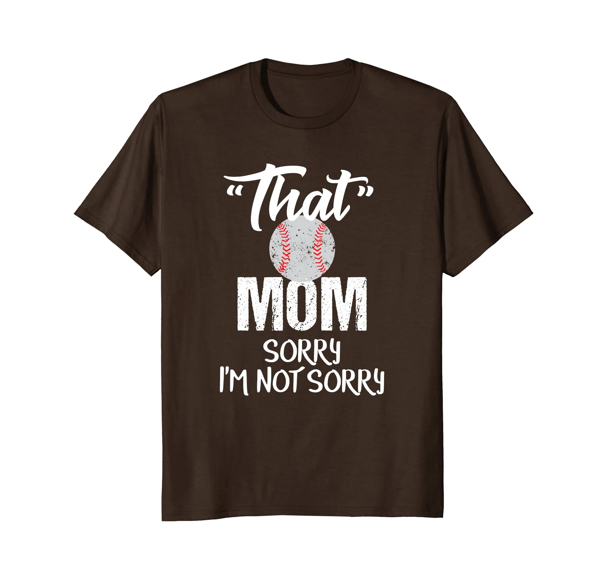 Baseball Team Mom Funny Mother's Day Gift Tshirt for Women