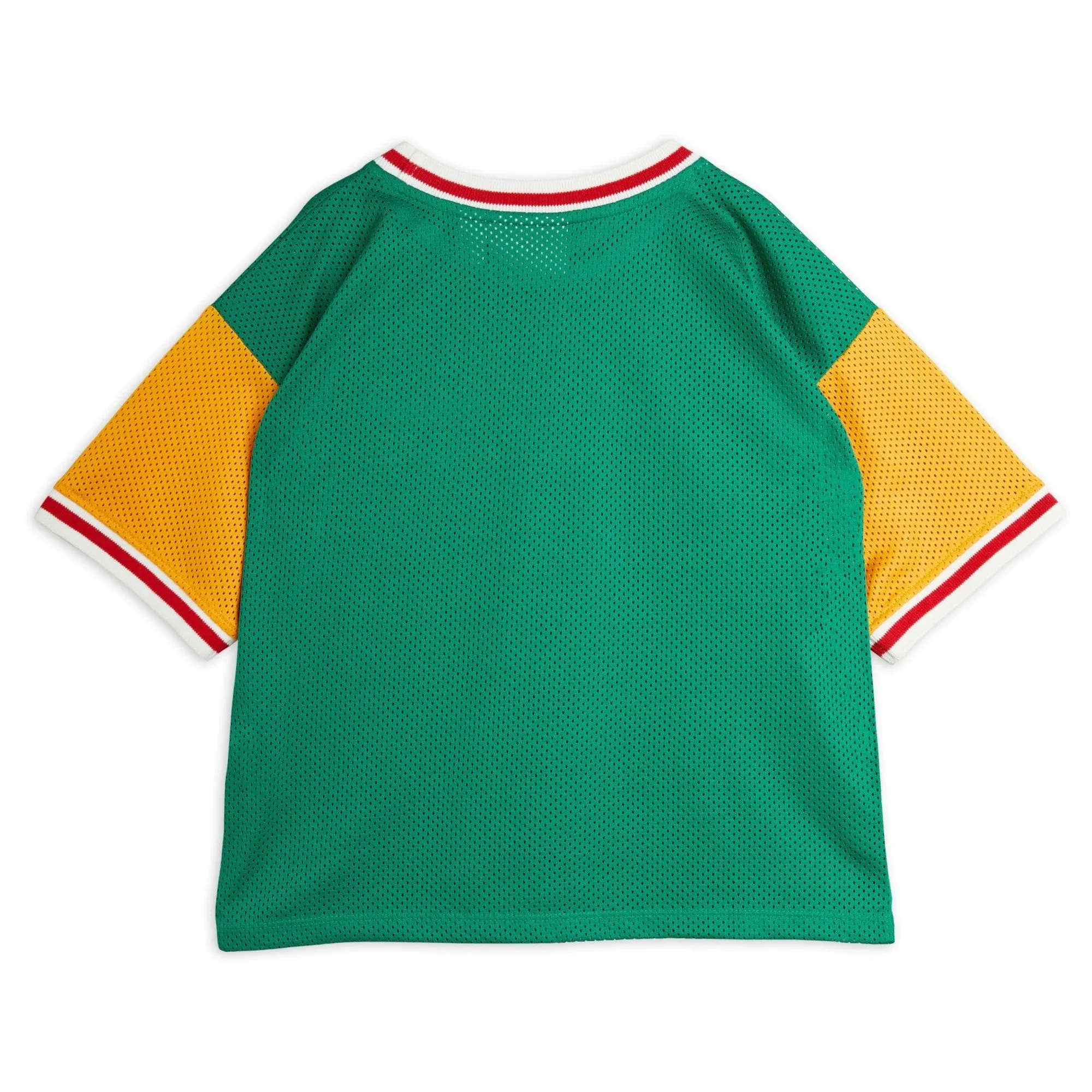Basketball Mesh T-Shirt in Green by Mini Rodini *LAST PIECE 104/110*