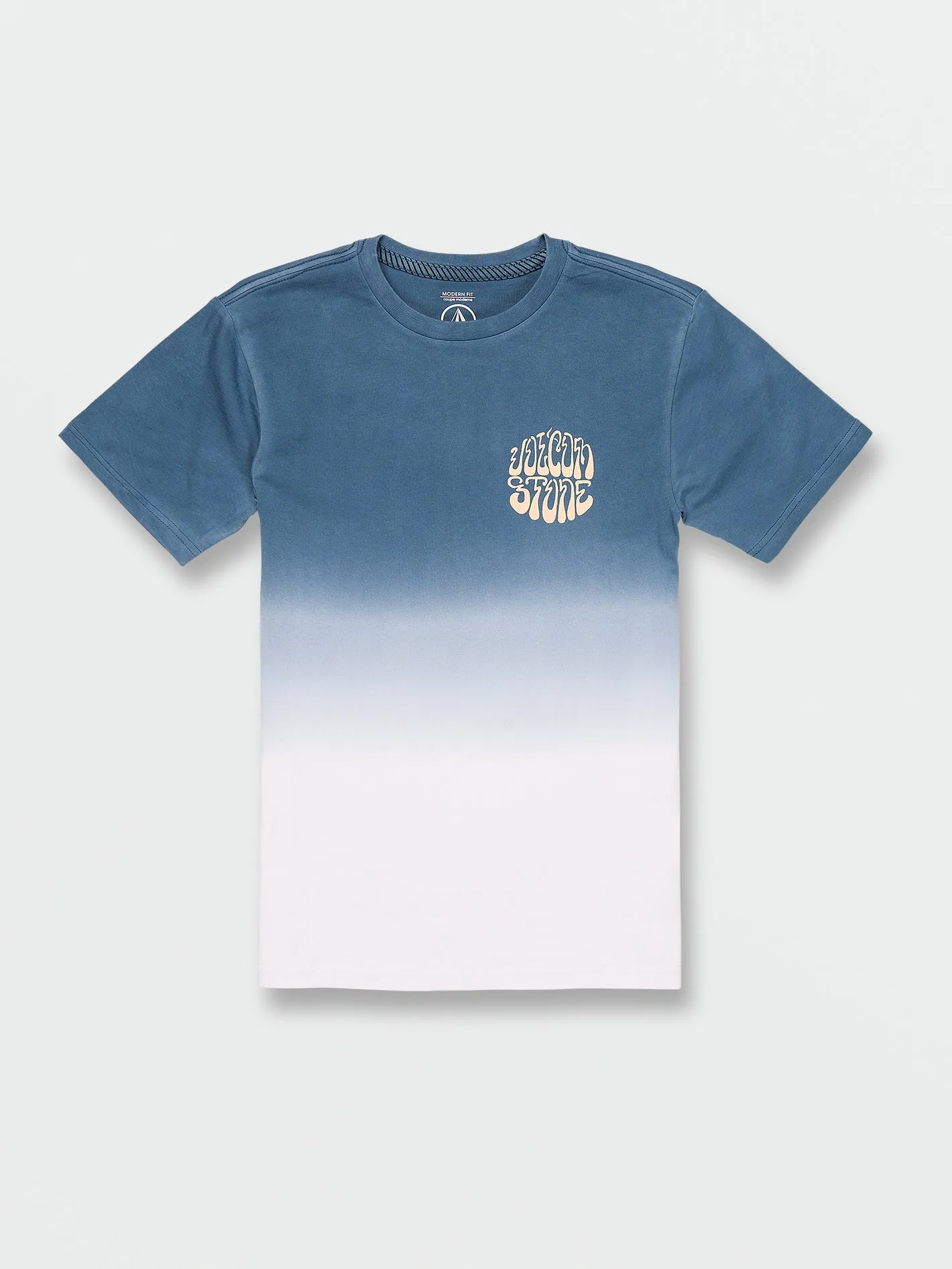 Big Boys Established 1991 Dip Short Sleeve Tee - Aged Indigo