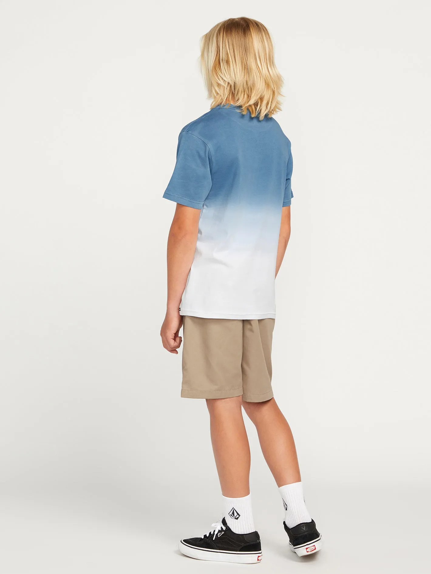 Big Boys Established 1991 Dip Short Sleeve Tee - Aged Indigo