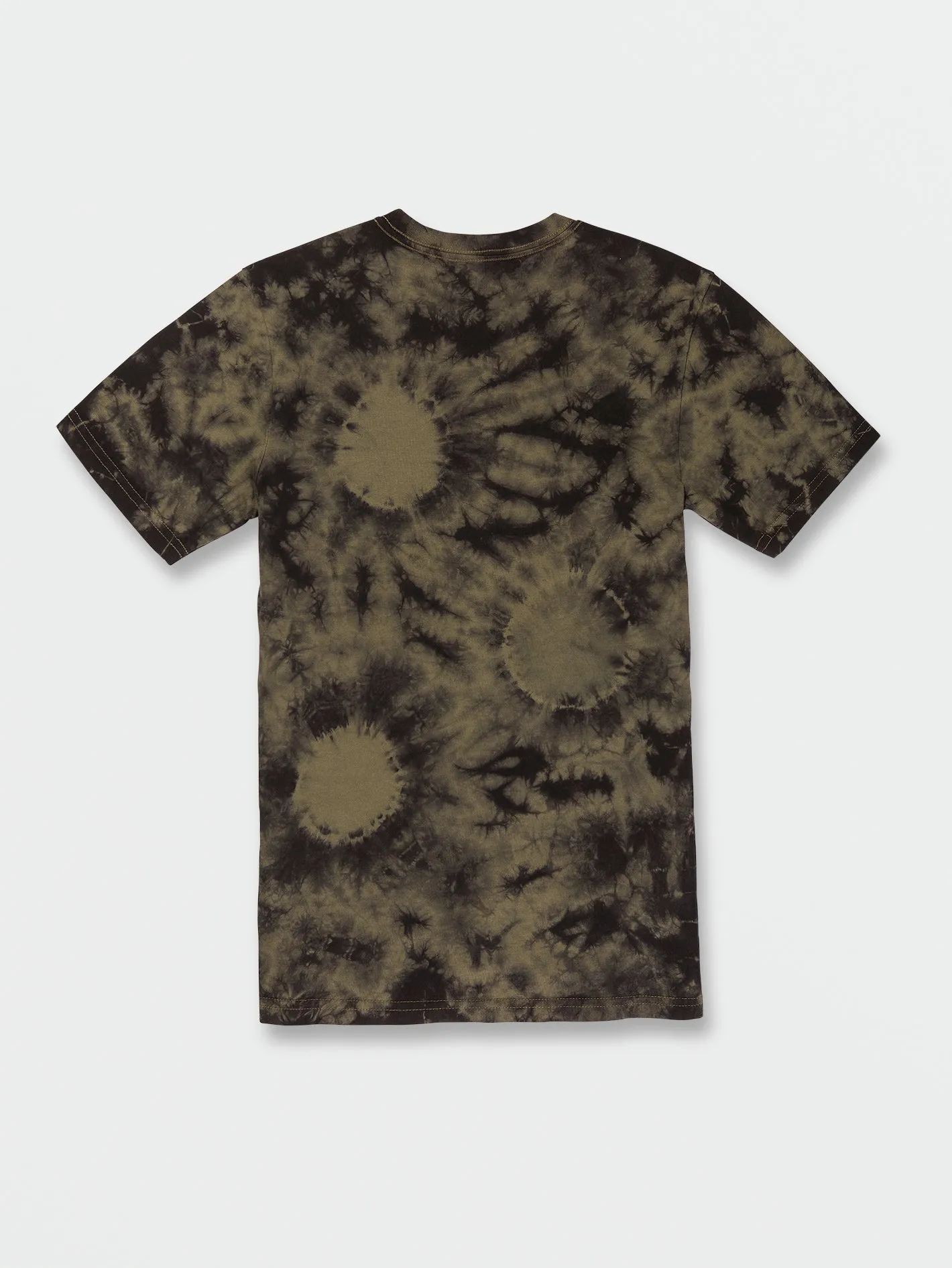 Big Boys Iconic Stone Dye Short Sleeve Tee - Military