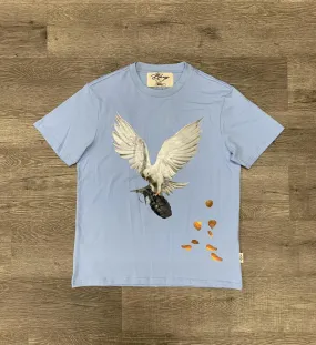 Black Keys "Grenade" Sky Blue Oversized Tee (T1077)
