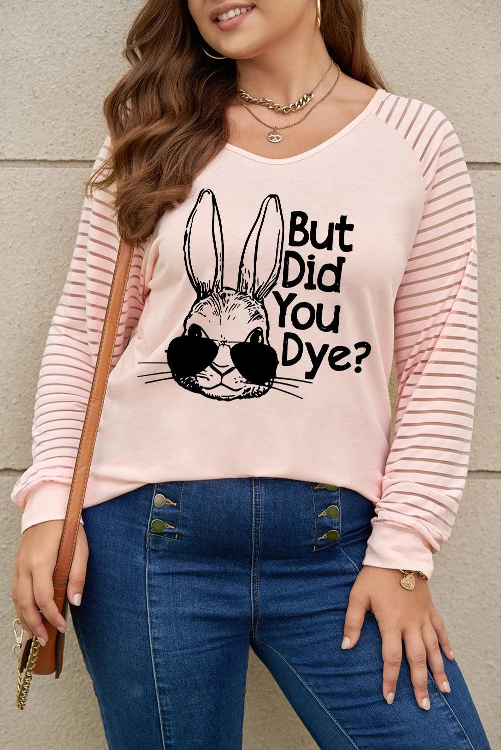 BUT DID YOU DYE Graphic Easter Tee