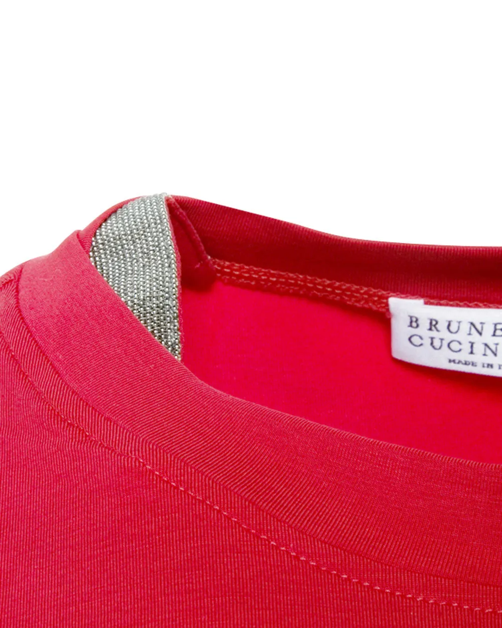 Chili Red Monili Collar T-Shirt
