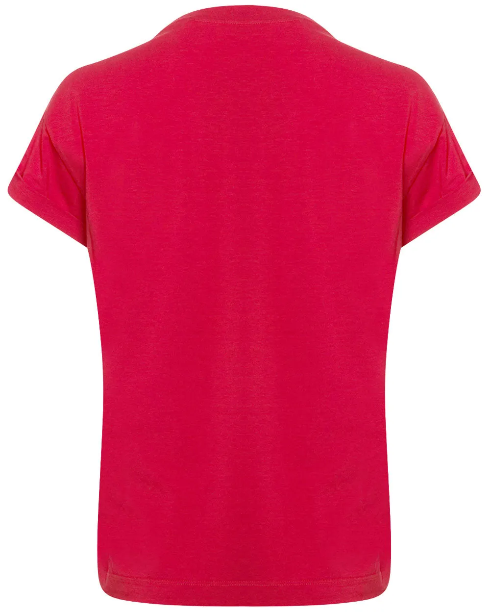 Chili Red Monili Collar T-Shirt