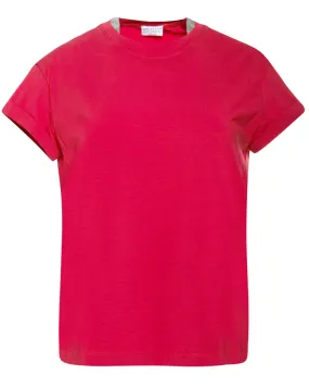 Chili Red Monili Collar T-Shirt
