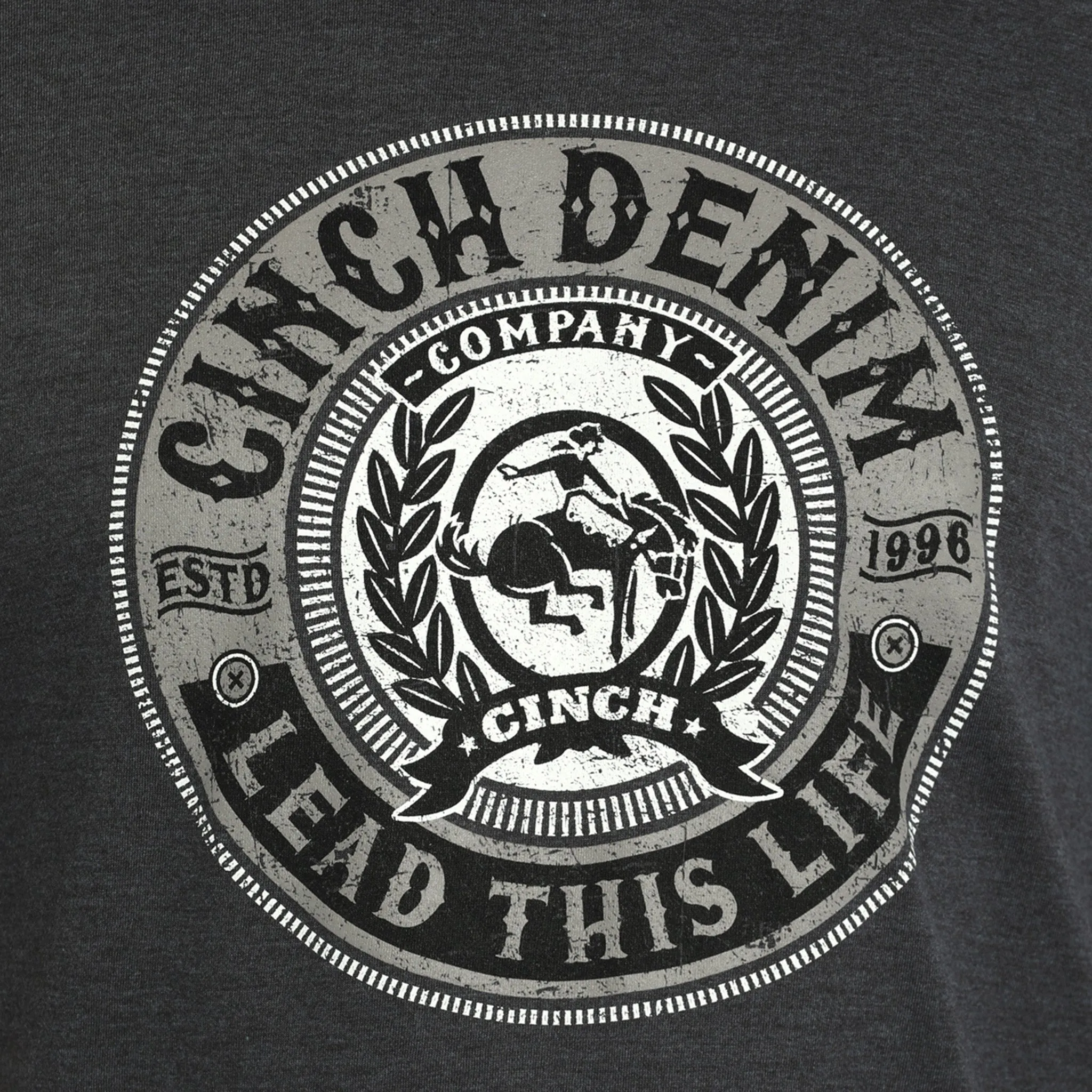 Cinch Men's Navy Lead Life T-Shirt