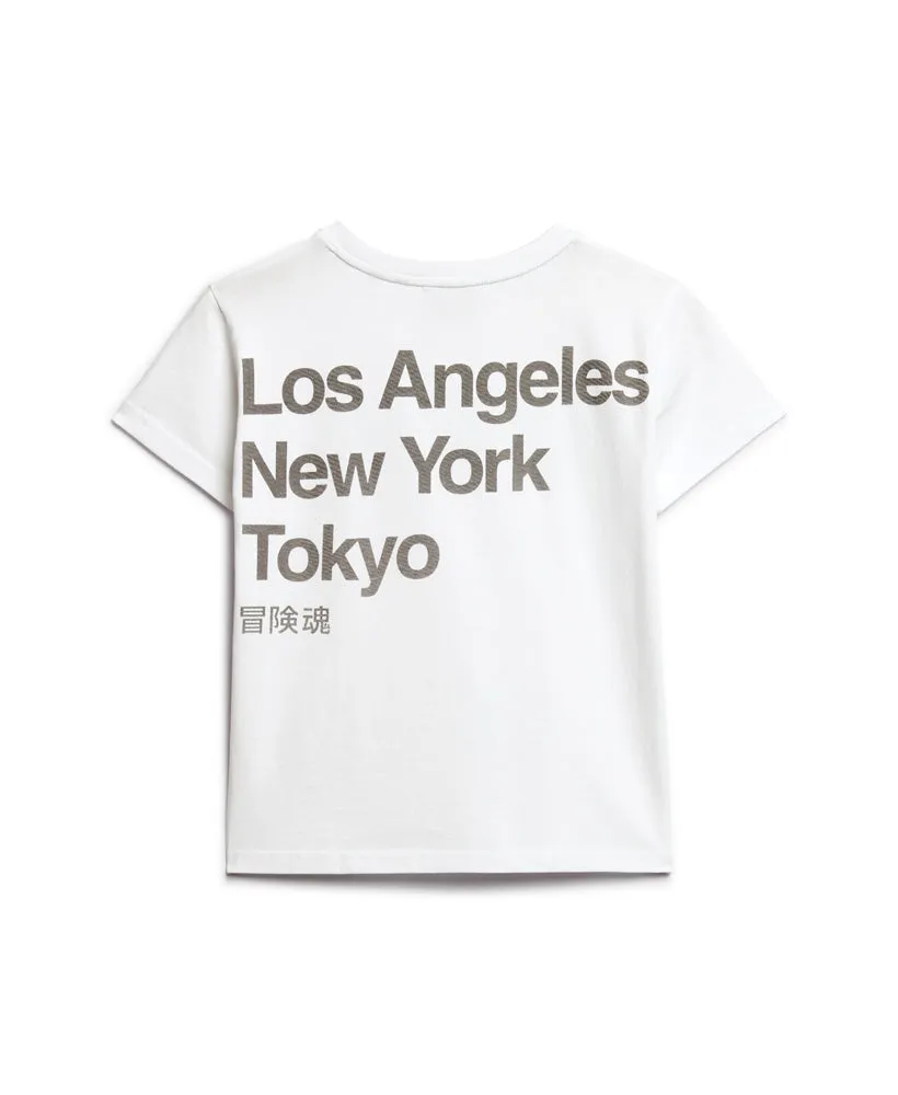 Core Logo City T-Shirt - Brilliant White