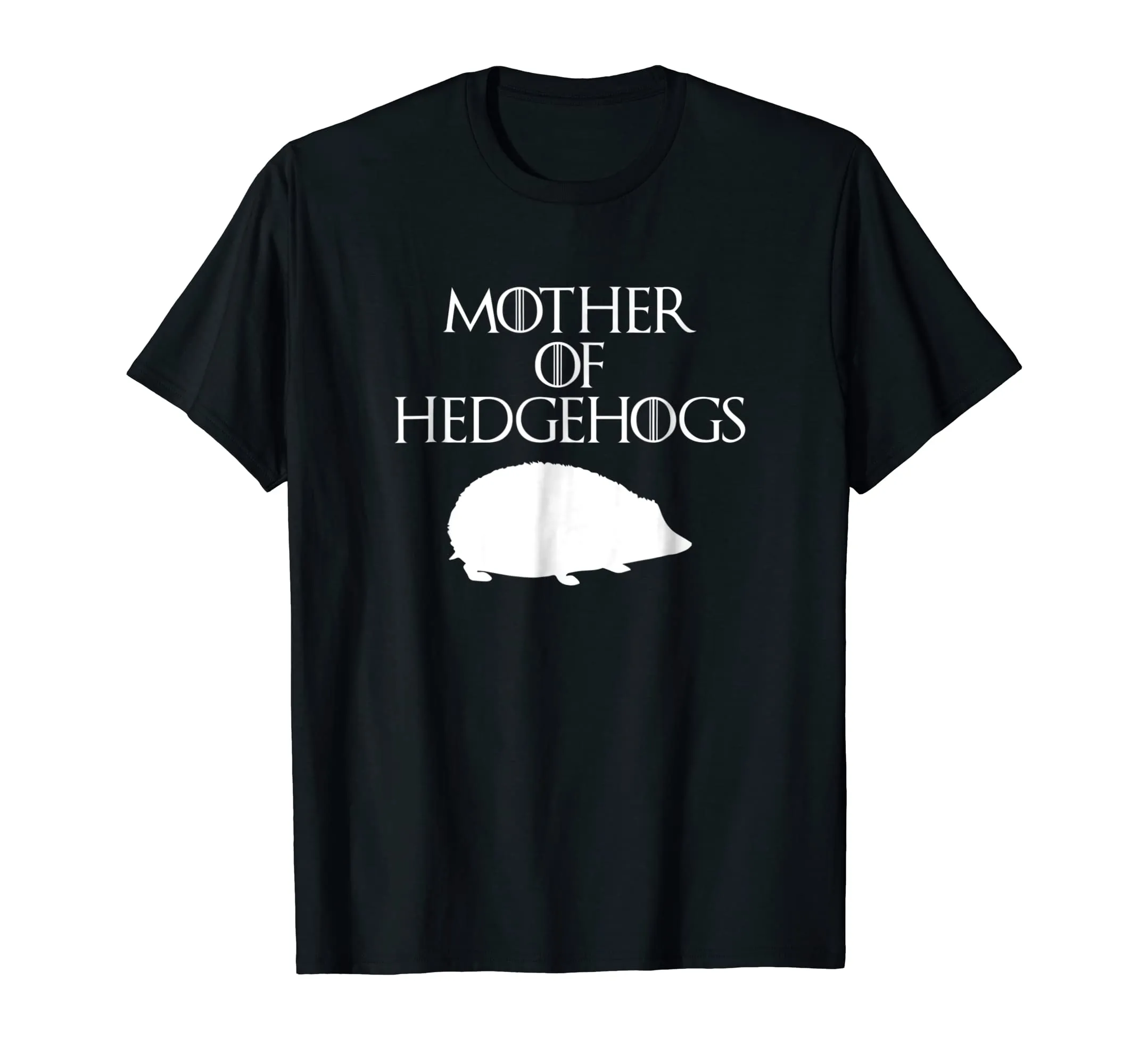 Cute &amp; Unique White Mother of Hedgehog T-shirt E010435