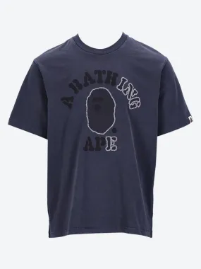 Dye relaxed fit t shirt