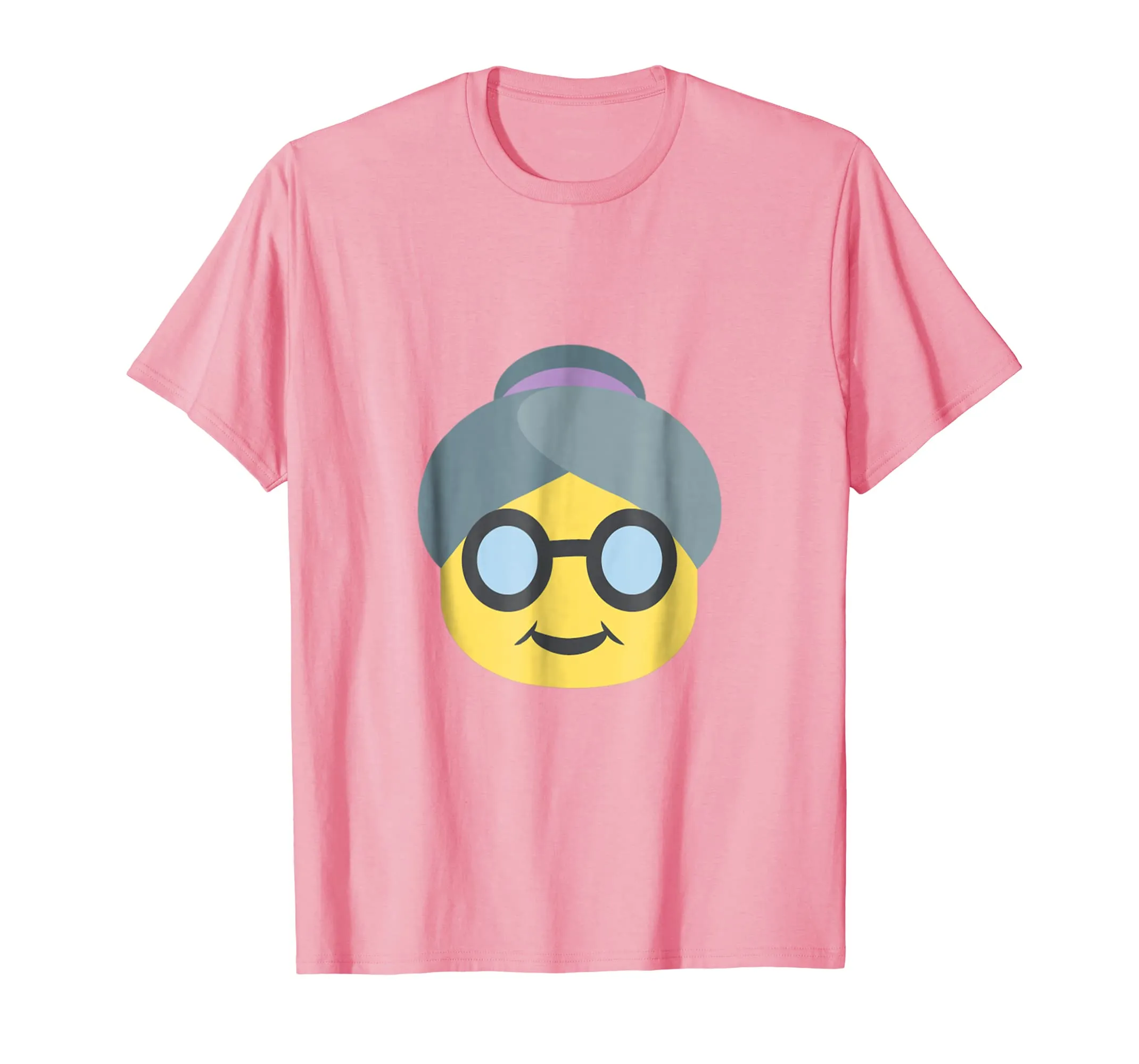 Emoji Grandma T Shirt Grandparents Grandpa Mother Old