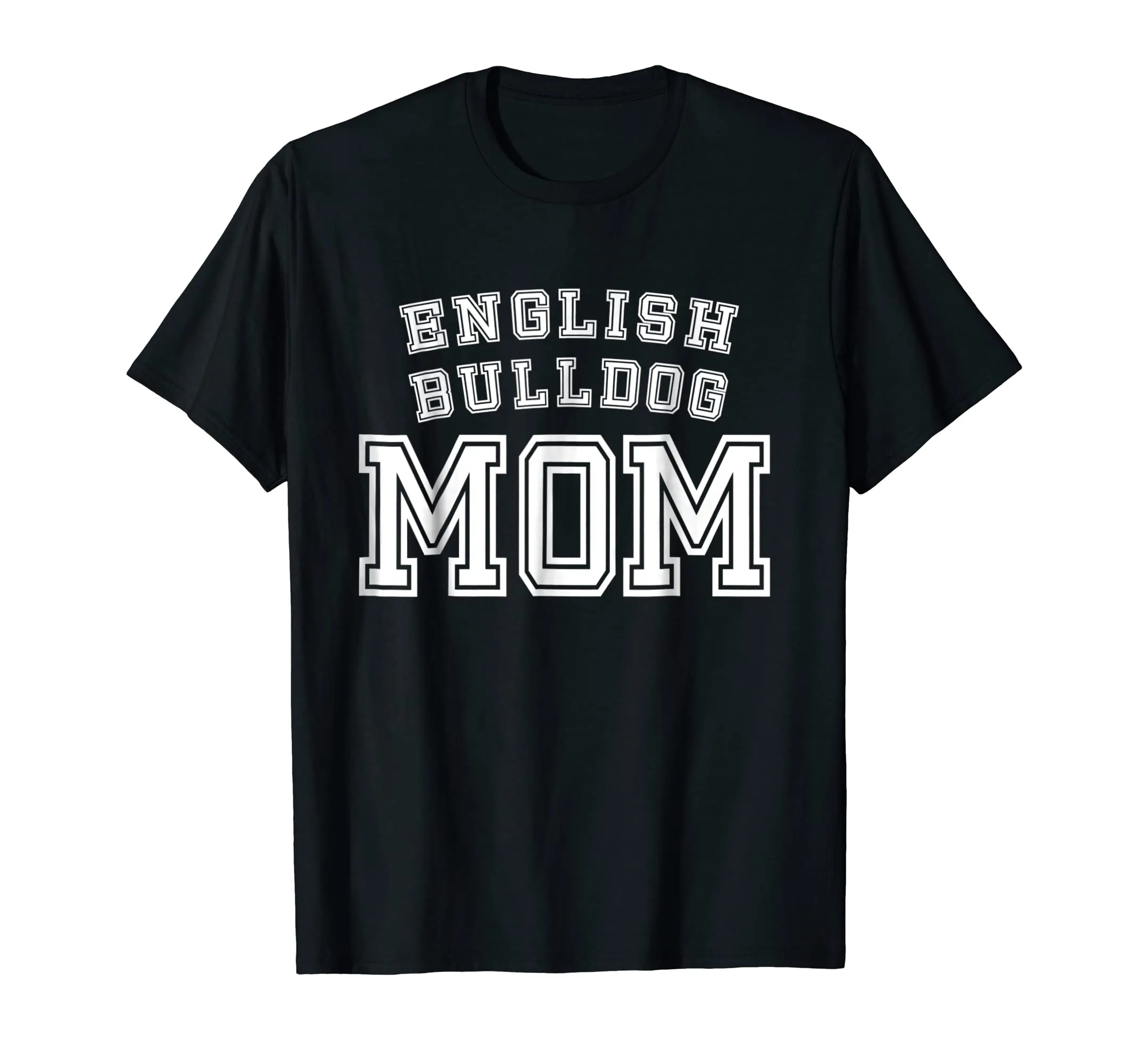 English Bulldog Mom Mother Pet Dog Baby Shirt Cute Funny