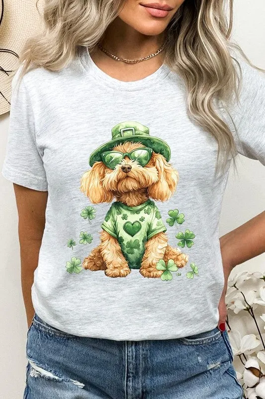 Explore More Collection - GoldenDoodle Lucky Dog Graphic Tee