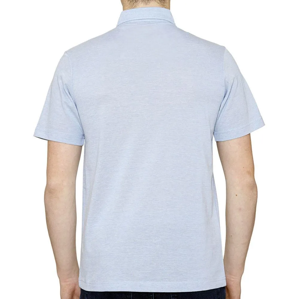 Farah Tennyson Short Sleeve Polo Shirt - Polar Blue