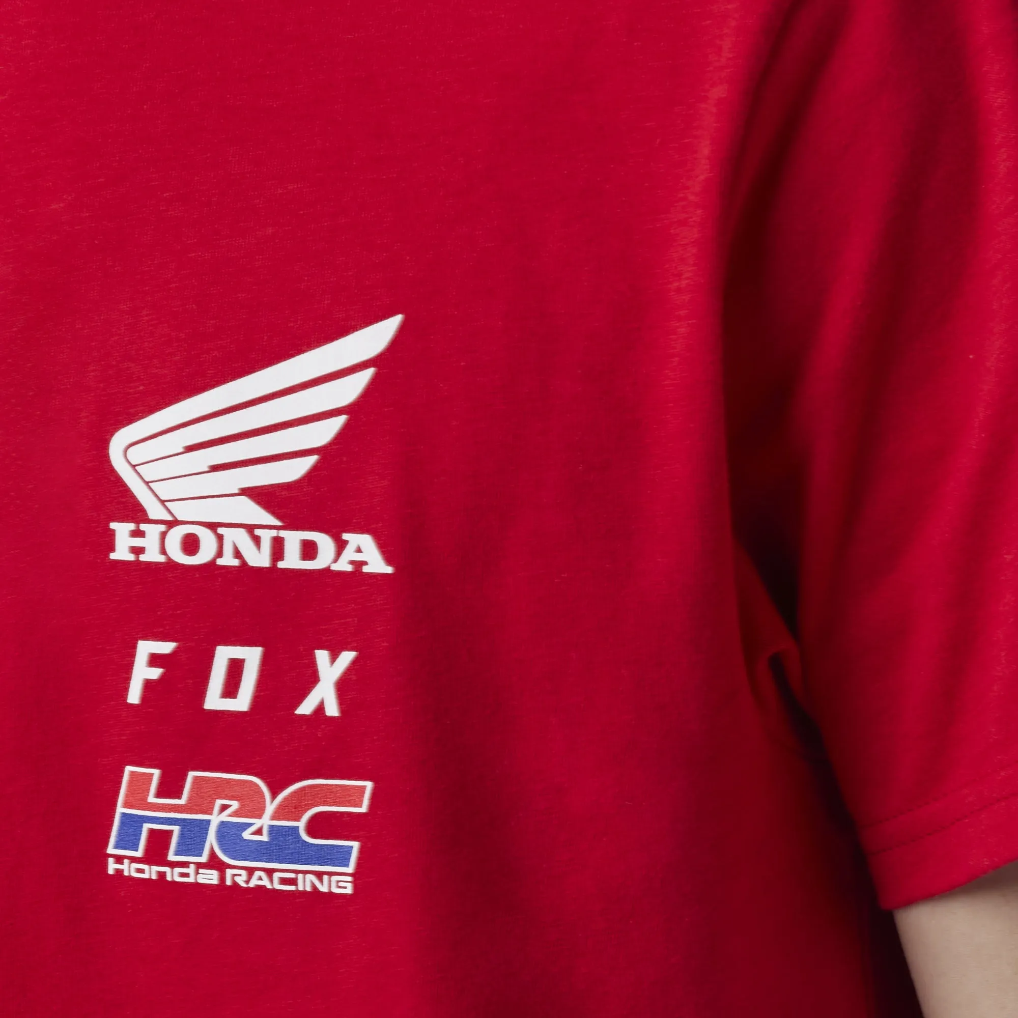 Fox Racing Honda Short Sleeve Tee T-Shirt Flame Red