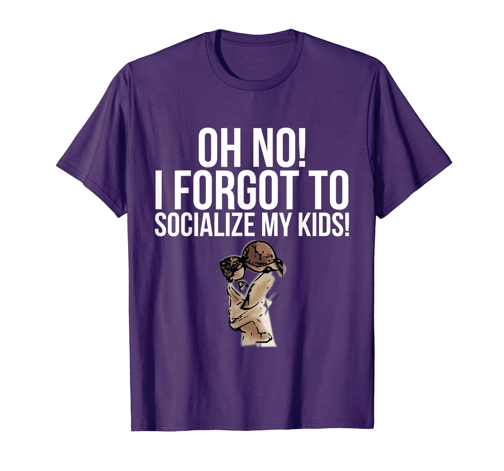 Funny Homeschool Mom Socialize The Kids T-Shirt Mother Gift