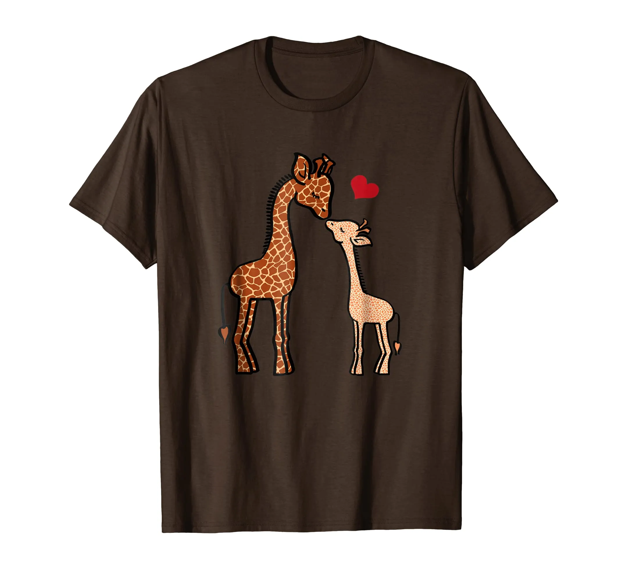 Giraffe Mother T-shirt - Mother's Day Shirt