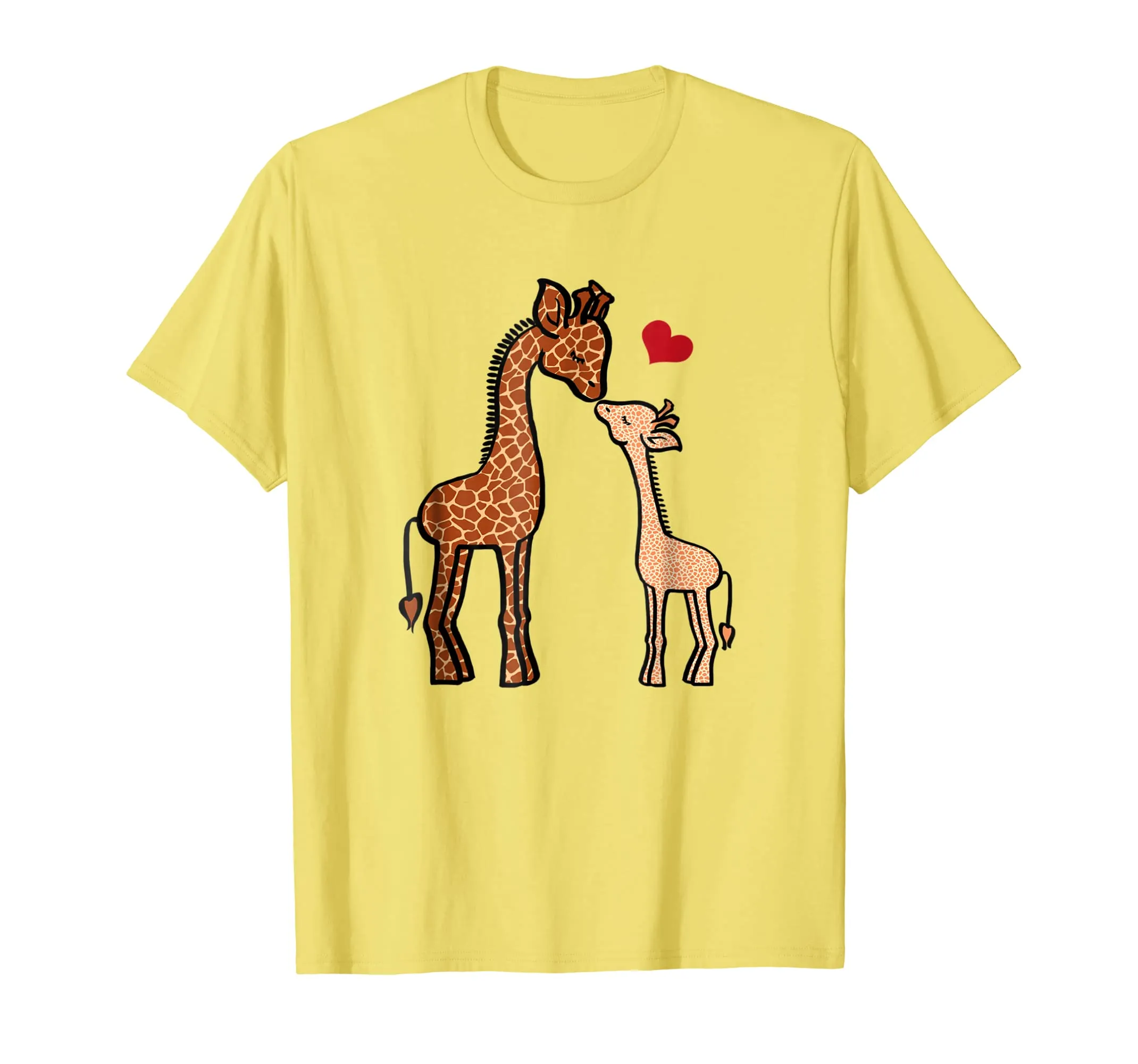 Giraffe Mother T-shirt - Mother's Day Shirt