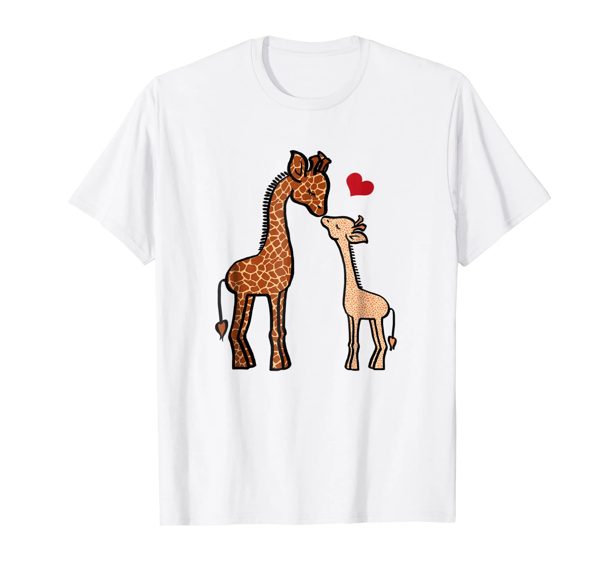 Giraffe Mother T-shirt - Mother's Day Shirt