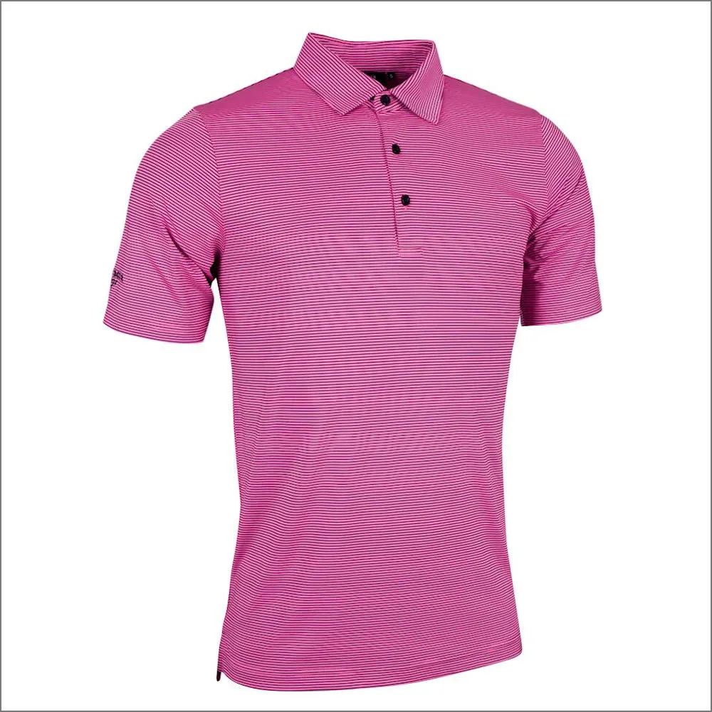 Glenmuir Torrance Micro Stripe Performance  Polo--