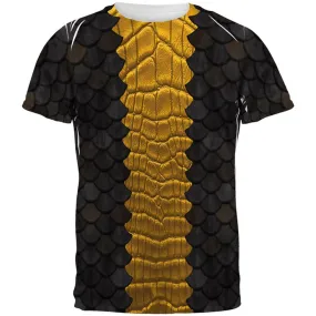 Halloween Black Dragon Costume All Over Adult T-Shirt