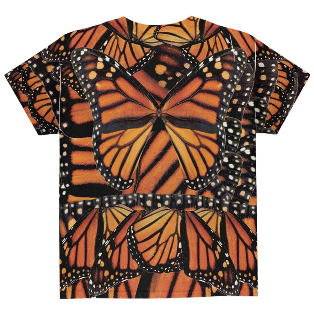 Halloween Monarch Butterfly Costume All Over Youth T Shirt
