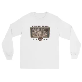 Hershey Bears 2024 Calder Cup Champions Adult Power Play Long Sleeve Shirt