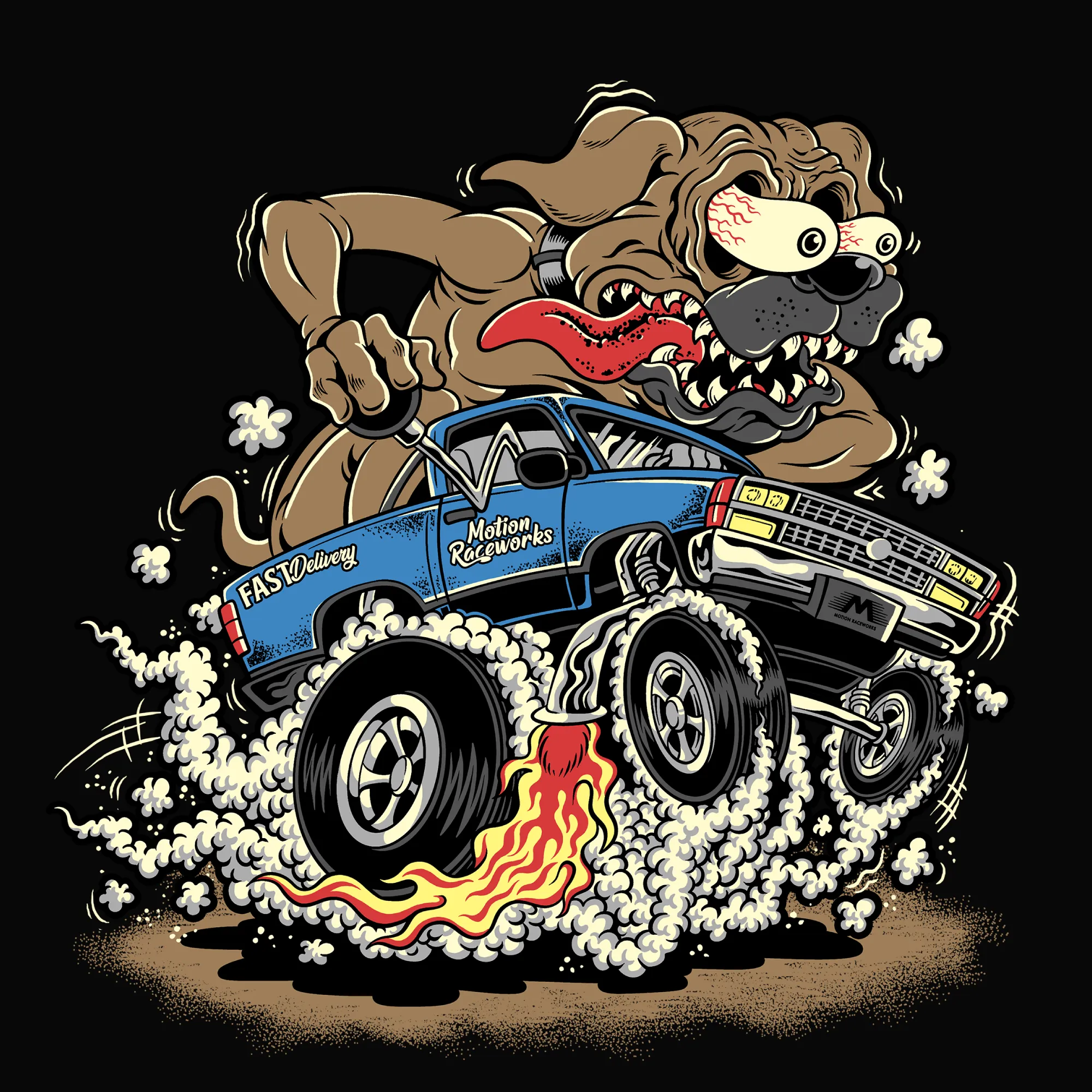 Hotrod OBS Truck BoxerFink Shirt