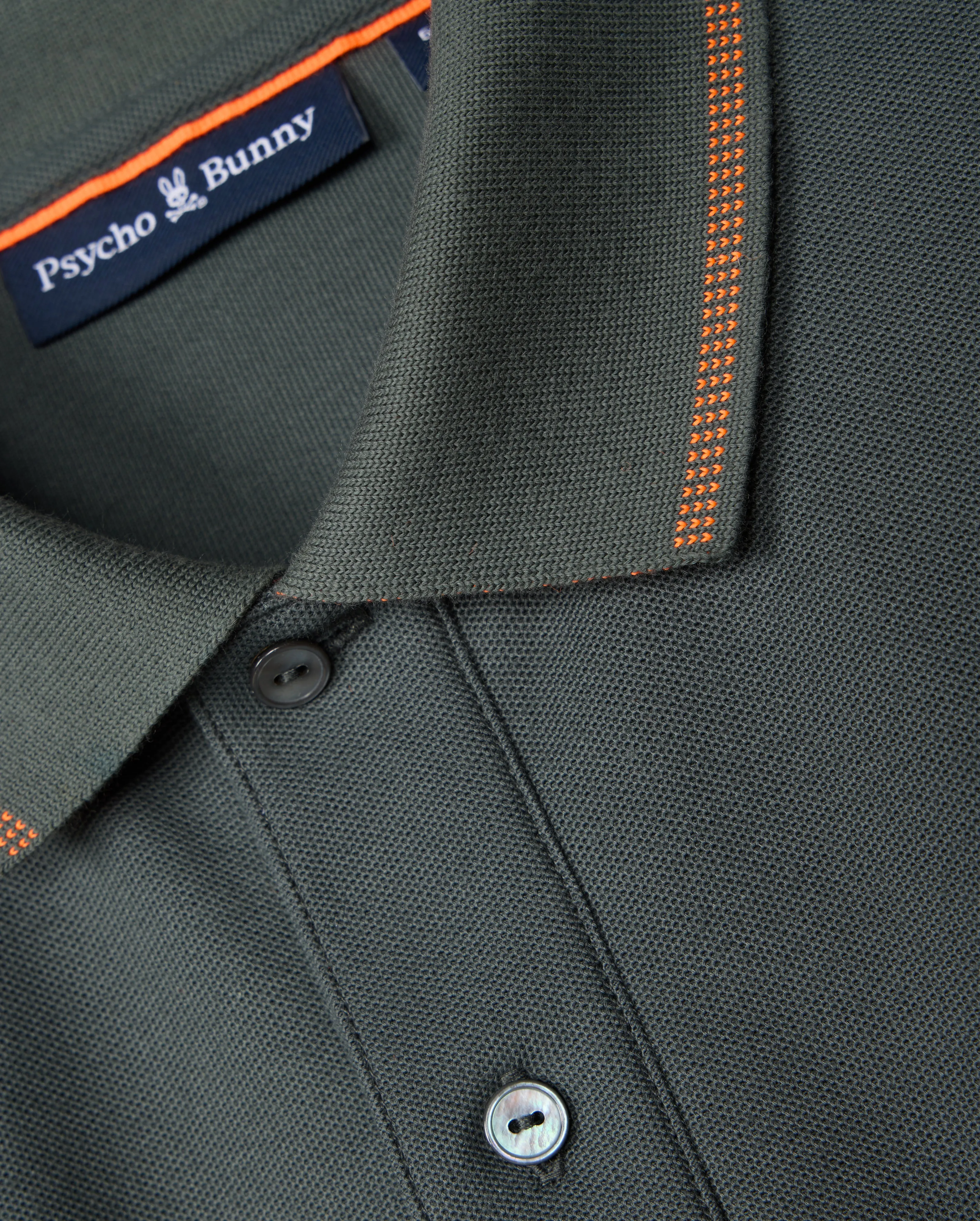 ID24852-Psycho Bunny Green Stanwood Polo Shirt