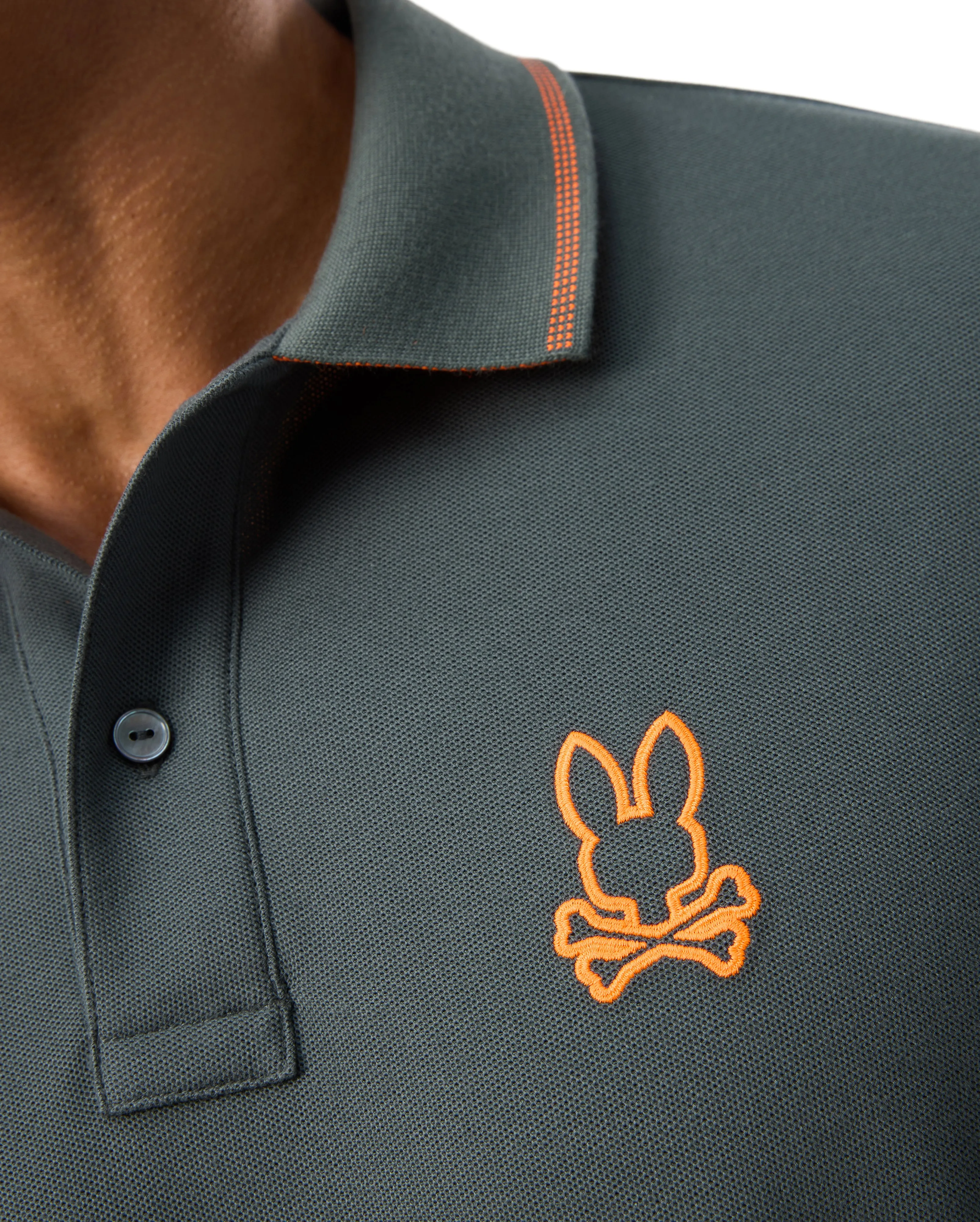 ID24852-Psycho Bunny Green Stanwood Polo Shirt