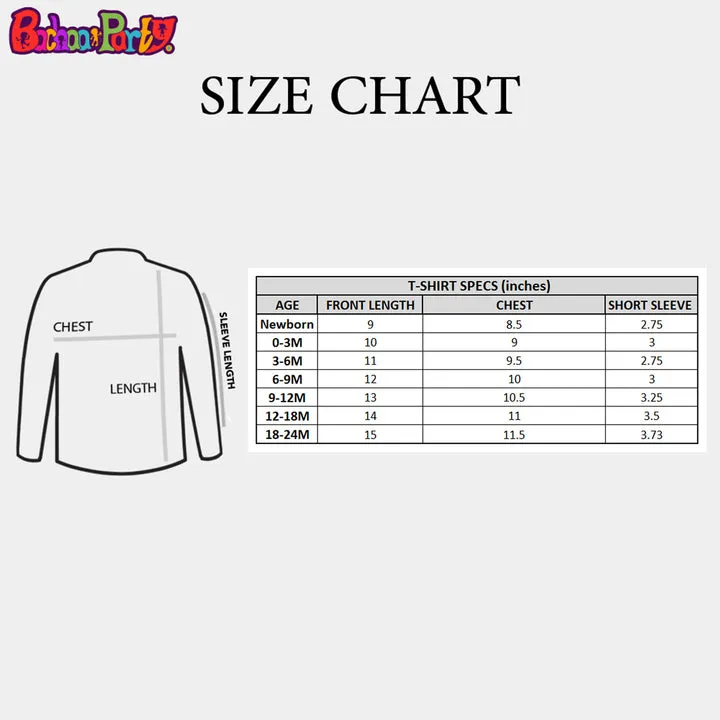 Infant Boys Cotton Jersey Round Neck T-Shirt Little Crusher-HR.Red