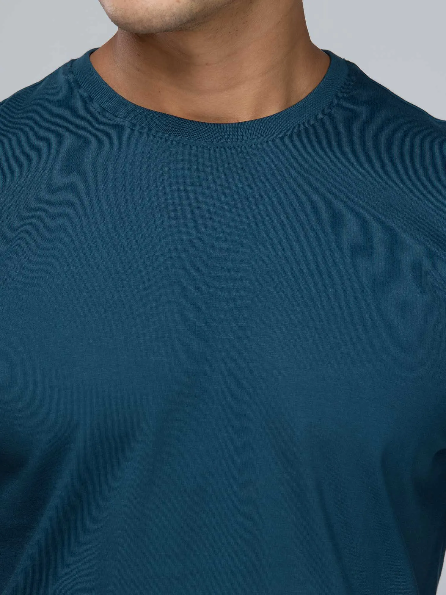 Jade Supima Crew Neck T-shirt - Relaxed Fit